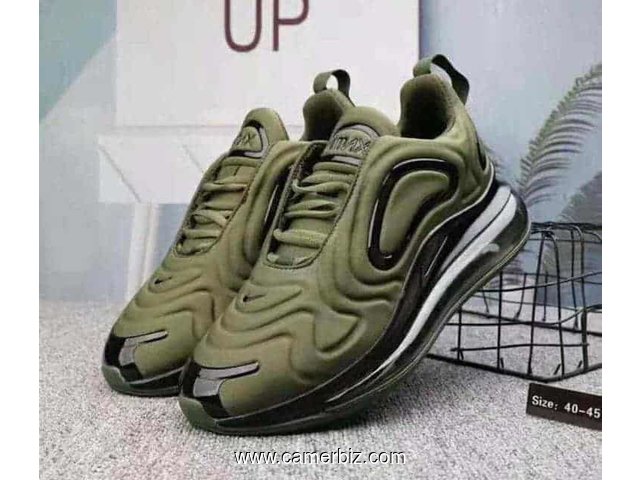 Nike air max 720 noir vert olive - 5524