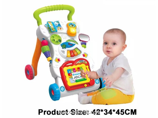 Coloom Activity Baby Walker- Jouet à pousser et tirer Jouet pour apprendre à marcher - 5525