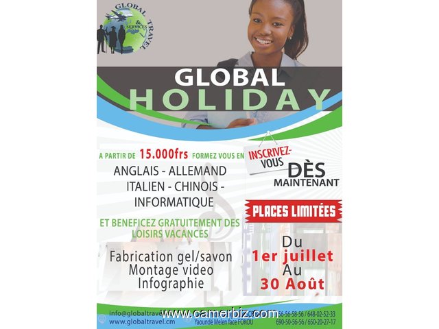 COURS DE LANGUE PROMO VACANCES - 5534