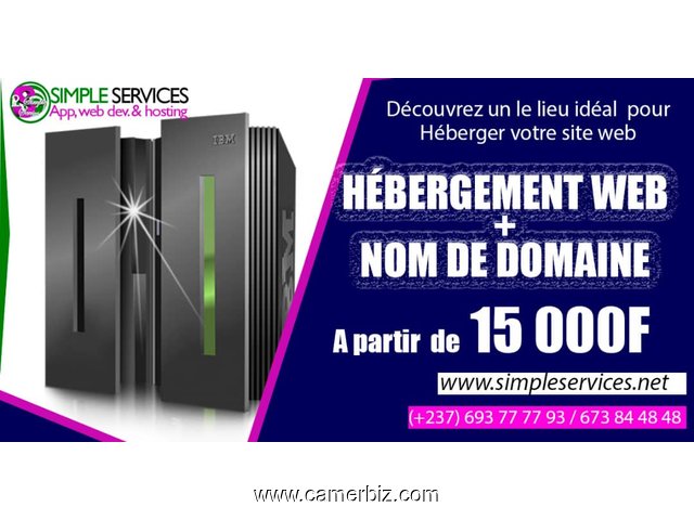 HÉBERGEMENT DE SITE WEB + NOM DE DOMAINE - 5689