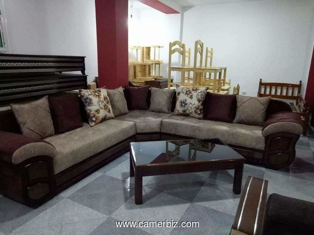 salon en tissu de haute gamme - 5739
