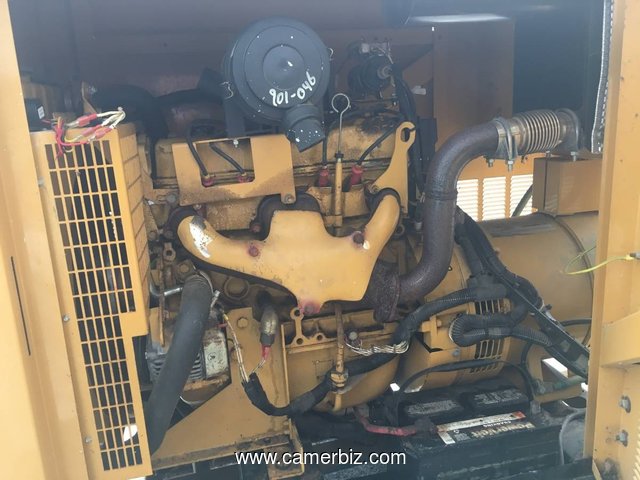 PUISSANT GROUPE ELECTROGENE AMERICAIN MARQUE OLYMPIA AVEC MOTEUR CATERPILLAR A LIQUIDER, ESS - 5951