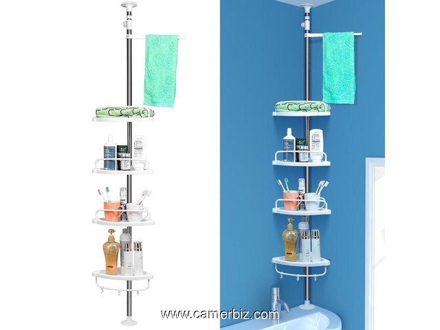 4 Tier Adjustable Shelf Over Toilet A Vendre!!! - 5962