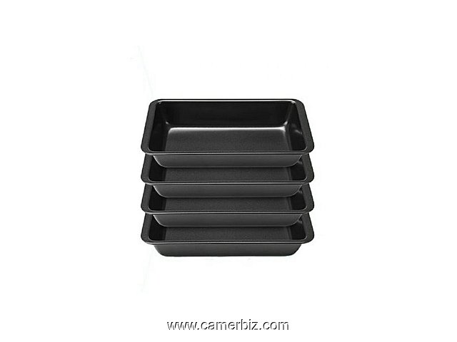Pack De Moules A Gâteau - 4 Pièces - Gris - 5977