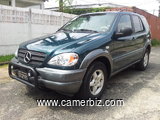 3,9 00,000FCFA-MERCEDES ML320-VERSION 2001-OCCASION D’ALLEMAGNE- FULL OPTION - 6098