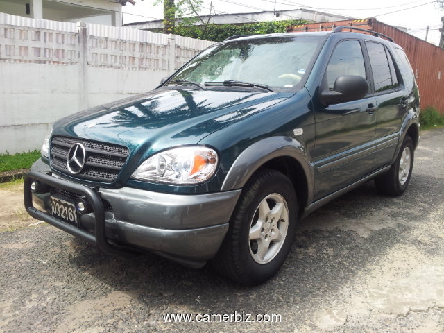 3,9 00,000FCFA-MERCEDES ML320-VERSION 2001-OCCASION D’ALLEMAGNE- FULL OPTION - 6098