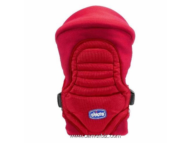 Porte-bébé Chicco Soft & Dream 3 positions. Couleur bleue ou rouge - 6100