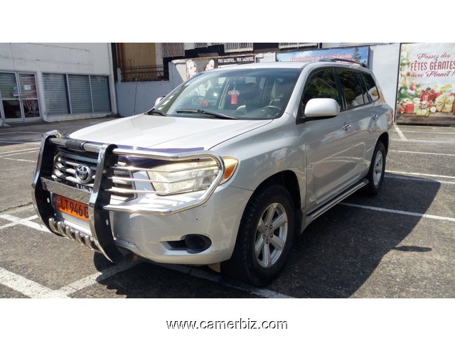 7,500,000FCFA-TOYOTA HIGHLANDER SPORT-LIMITED-4X4WD-VERSION 2008-OCCASION EN OR- FULL OPTION - 6154