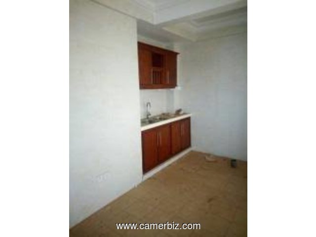 APPARTEMENT MODERNE A LOUER A NSIMEYONG 2-Chambres, salon, Cuisine, 2-Douches dans la barrière avec  - 6185