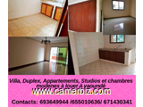 STUDIO MODERNE À LOUER À biyemassi (35000) chambre + salon + douche + coin cuisine  loyer: 35000/moi - 6213