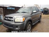 7,900,000FCFA-TOYOTA SEQUOIA LIMITED-VERSION 2005-OCCASION DES ETATS UNIS-ARRIVAGE! - 6350