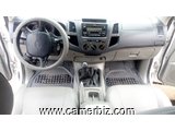 8,900,000FCFA-TOYOTA PICKUP HILUX-4X4WD-VERSION 2009-OCCASION EN OR - 6404