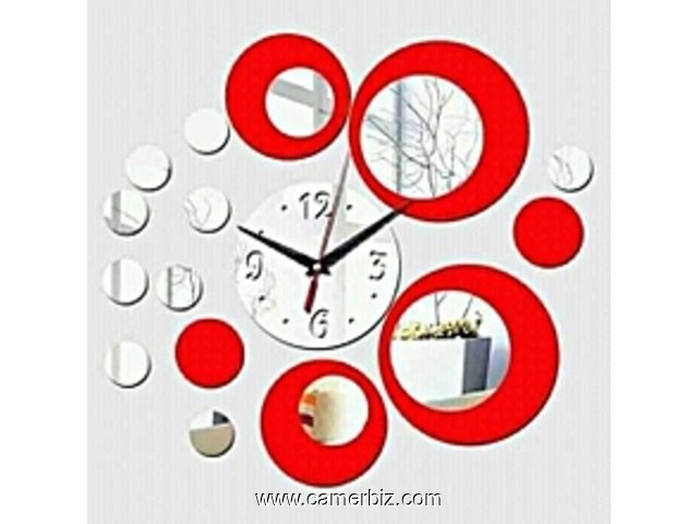 horloge murale décorative - 6434