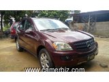 8,500,000FCFA-MERCEDES ML350 4MATIC-VERSION 2008-OCCASION-EN OR - 6442