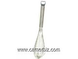 Fouet De Cuisine Manuel - 30 cm - Gris Argent - 6612