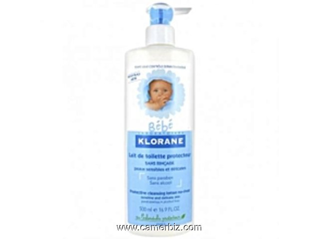 Klorane - bébé - lait de toilette protecteur - 500 ml - 6615