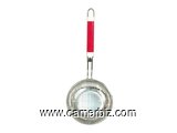 Ecumoire De Cuisine - 28cm - Rouge Et Gris Argent - 6651