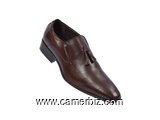 Chaussures De ville En Simili Cuir - Marron - 6657