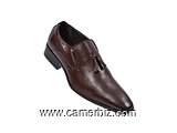 Chaussures De ville En Simili Cuir - Marron - 6659