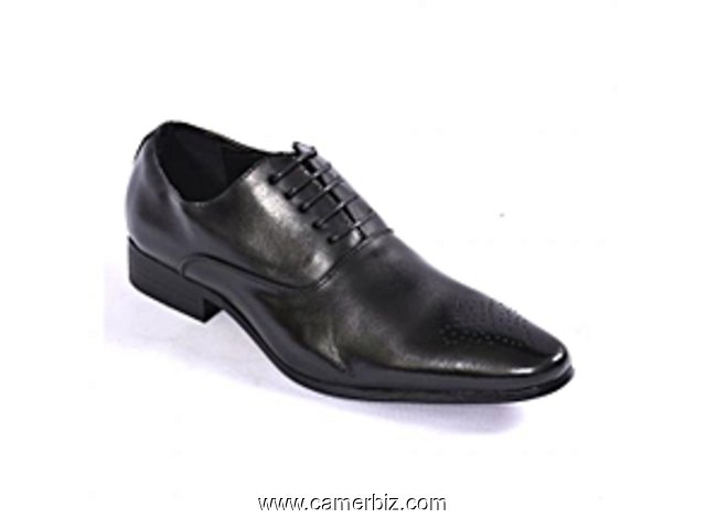 Richelieus En Simili Cuir - Noir - 6661