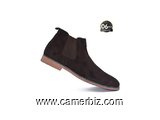 Bottes Pour Hommes En Daim - Marron - 6672