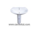 Lavabo + Colonne Universelle CLIZIA - Blanc - 6809