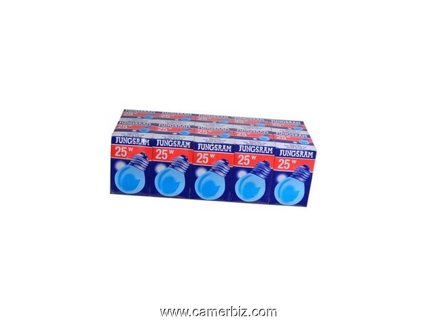 Pack De 10 Ampoules A Eclat Bleu - 6844