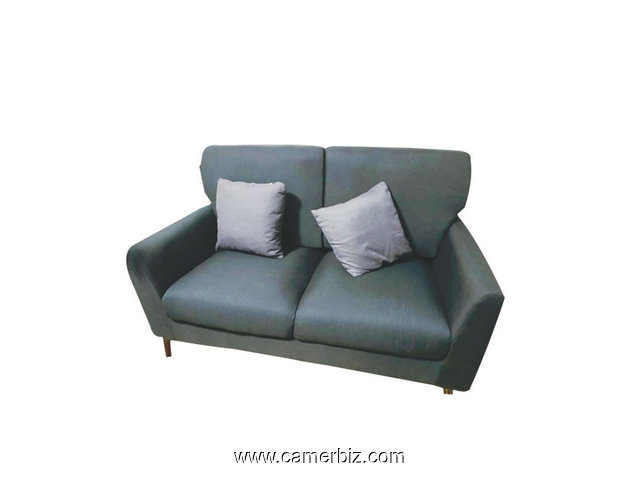 Canapé Ultra Confort – 2 places – Sans coussin – Gris nuit - 6911