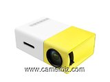 Mini projecteur, projecteur LED portable YG300, avec entrée USB / SD / AV / HDMI - 7009