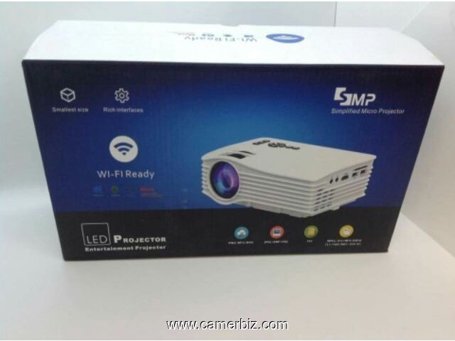 Vidéo Projecteur SMP, HD LED WiFi  UNIC, SMP10c, 60 W - 7010