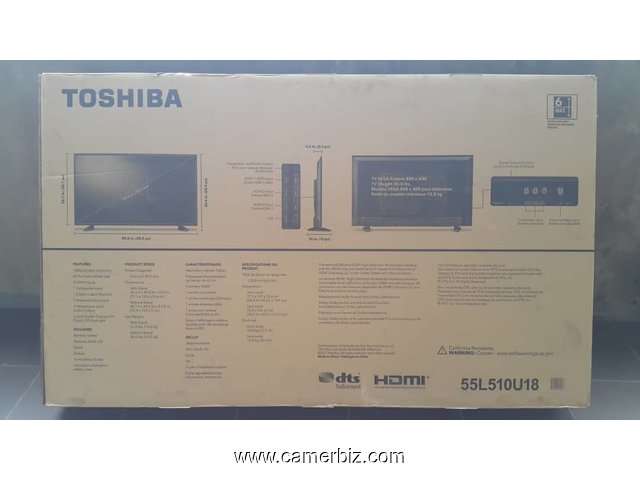 écrans tv toshiba LED  - 7013