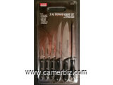 7 knife set Messer  - 7050
