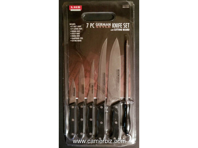 7 knife set Messer  - 7050