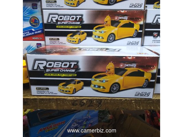 Jouet enfant voiture course robot  - 7099