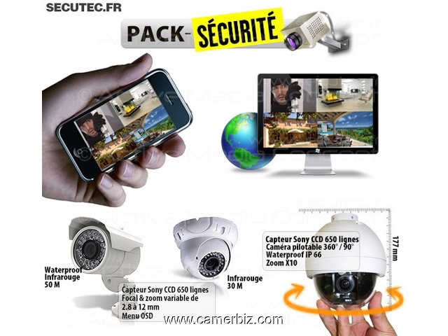 CAMERA DE SURVEILLANCE: VENTE, INSTALLATION ET ASSISTANCE - 7131