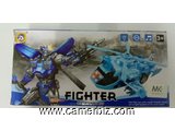 Robot Guerrier Combattant - Bleu - 7252