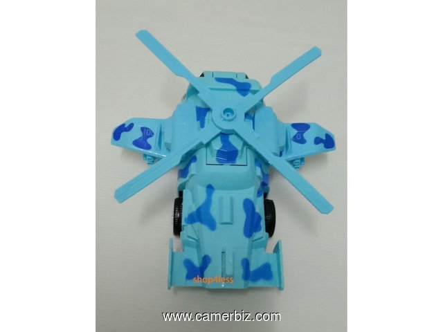 Robot Guerrier Combattant - Bleu - 7252