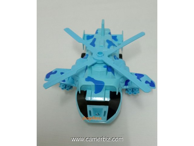 Robot Guerrier Combattant - Bleu - 7252