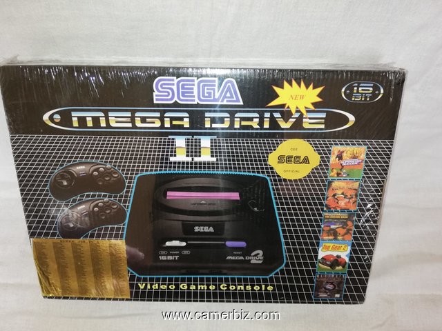 Sega Mega Drive 2. Video Game Console. 16 Bit. Avec 200 Jeux inclus. - 7254