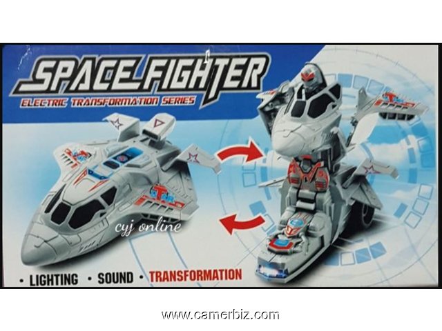 Jouets musicaux Space Fighter. Série Transformation électrique - 7256