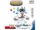 Robot dansant avec musique, lumières clignotantes 3D, robot dansant pour enfants, à piles - 7262