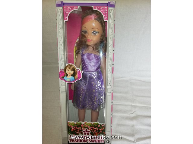 Poupee lovely doll. Belle fille mode douce. Disponible en plusieur couleurs - 7267