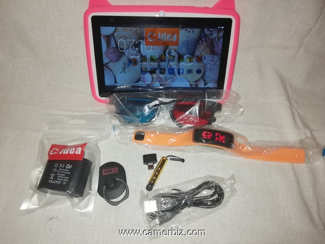 tablette Cidea pour enfant - 7 "1 Go de RAM -16 Go de ROM Wi-Fi. Avec jeux Installés - 7286