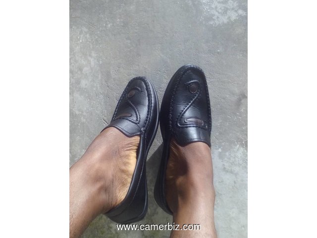 Moccasins en daim et cuir - 7432