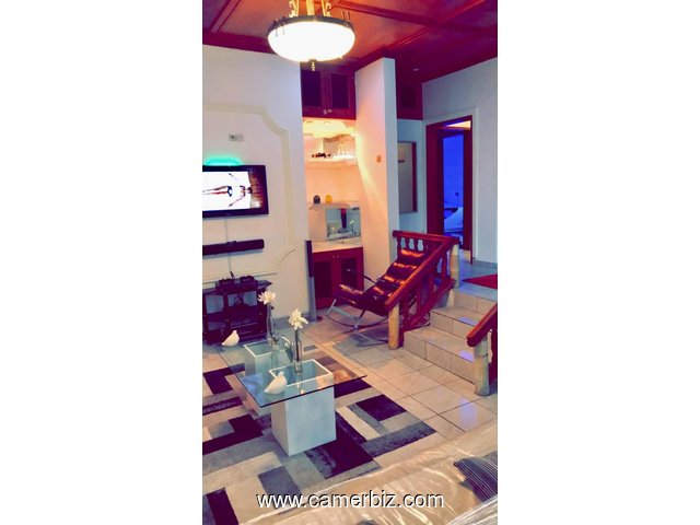 #studio #meublé sous forme de villa à louer à #Douala - Cameroun  Juste après Carrefour Armée de l'a - 7736