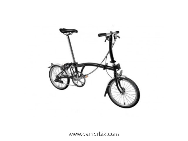 Brompton S2L 2020 Folding Bike Black - 7819