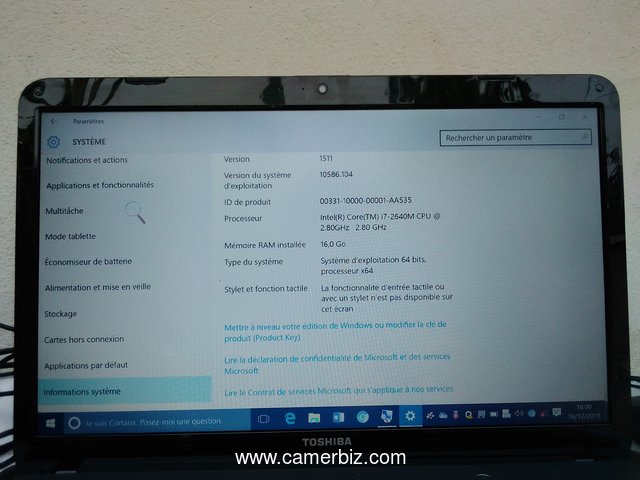 PC INTEL CORE I7 À VENDRE - 7943