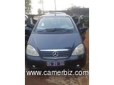 MERCEDES BENZ A160  A LOUER PAR HEURE OU PAR JOUR AVEC CHAUFFEUR POUR  VOS COURSES DANS YAOUNDE ET + - 8034