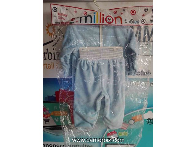 Ensemble Pull Longue Manche De 5 Pieces - Million Babies - 8046