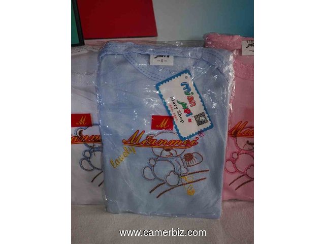 Joli Caddy cullote pour bebe en cotton - 8054